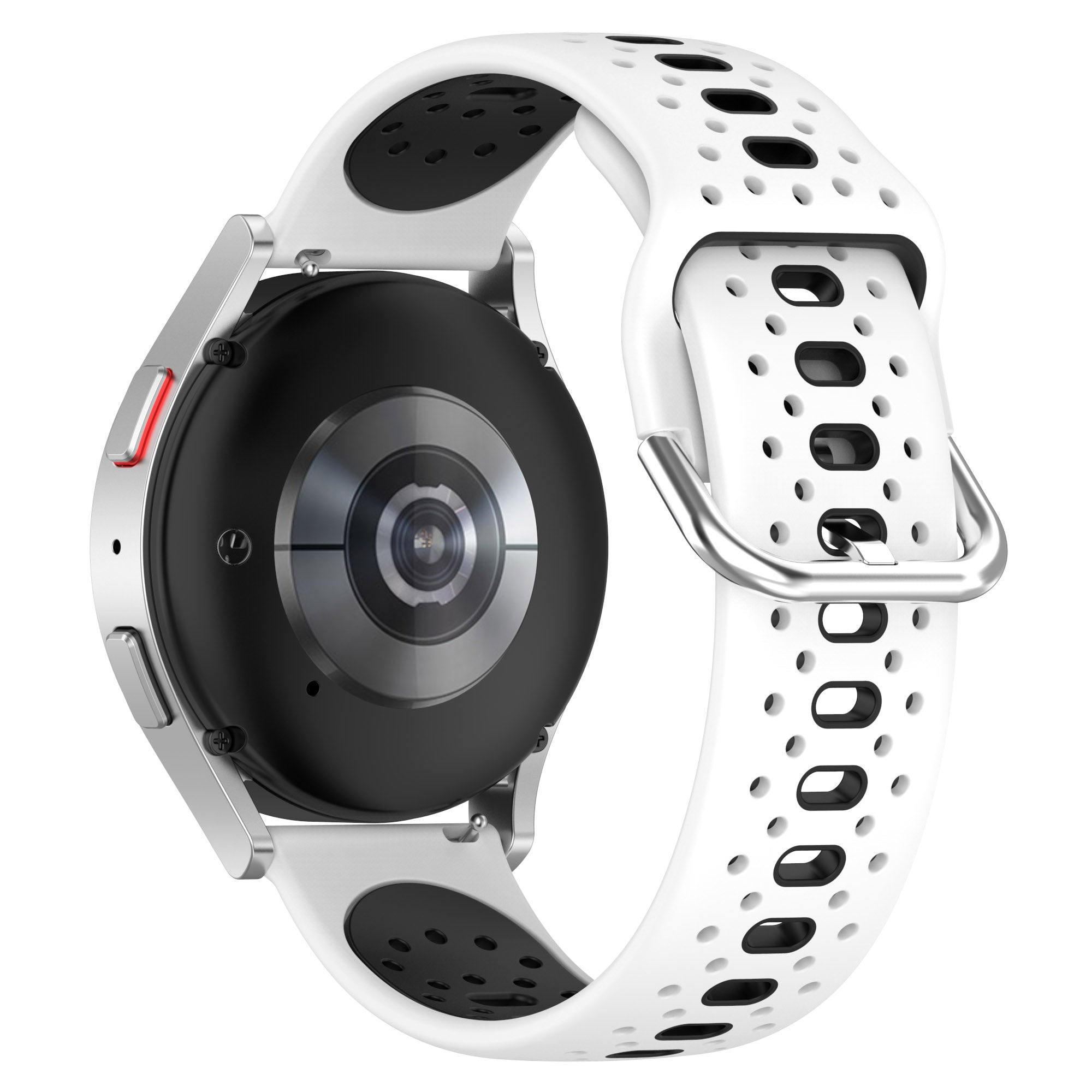 Silicone Watch Band for Samsung Galaxy Watch6 40mm 44mm Watch6 Classic 43mm 47mm Watch 5 40mm 44mm Watch4 40mm 44mm 20mm Dual-color Straps Silicone Watch Band for Samsung Galaxy Watch6 40mm 44mm Watch6 Classic 43mm 47mm Watch 5 40mm 44mm Watch4 40mm 44mm 20mm Dual-color Straps